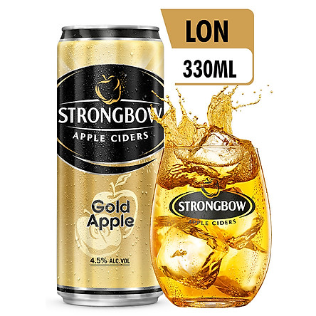 Thùng 24 Lon Cao Strongbow Cider Đặc Biệt 4 Vị (330ml / Lon)