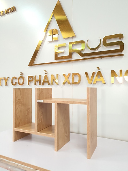 Kệ sách gỗ công nghiệp để bàn mini thiết kế tiện lợi (KS-93) thương hiệu AEROS