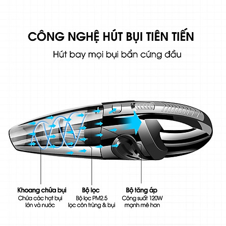 Máy Hút Bụi Cầm Tay Không Dây Damas XC628 - Chính Hãng