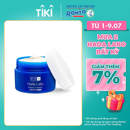 Kem Dưỡng Trắng Da Tối Ưu Hada Labo Perfect White Cream 50g