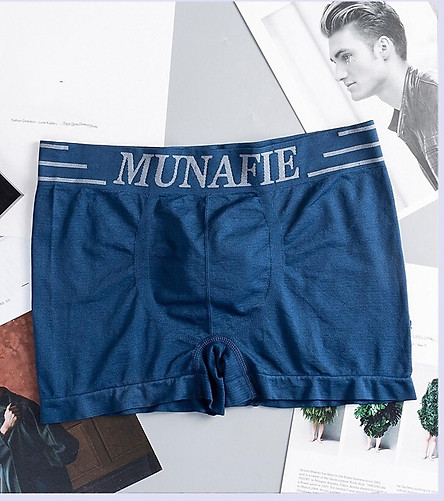 Combo 5 Quần Lót Nam Boxer Nhật Bản MUNAFIE - TẶNG KÈM TÚI ZIP