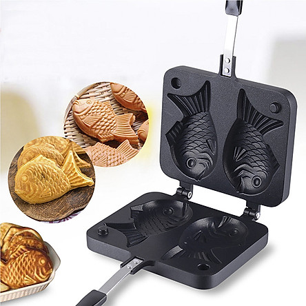 Khuôn Làm Bánh Cá Taiyaki Chống Dính Cao Cấp