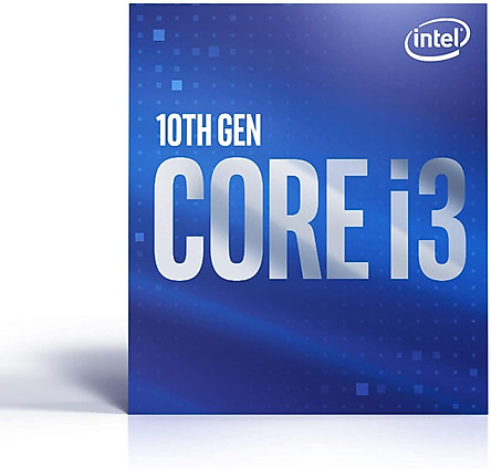 Bộ vi xử lý CPU Intel i3 - 10100 ( 3.6GHz Turbo up to 4.3GHz , 4 Core , 8 Threads , 6MB Cache , 65W ) - Hàng Chính Hãng