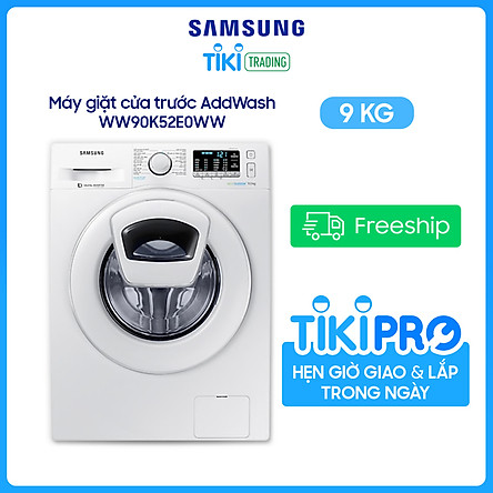 Máy giặt Samsung Inverter 9 kg WW90K52E0WW/SV - Chỉ giao Hà Nội