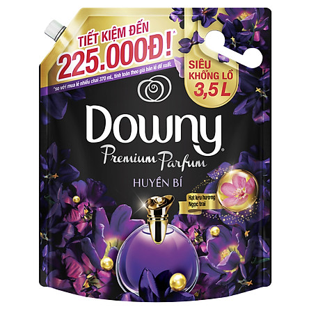 Nước Xả Vải Downy Hương Nước Hoa Huyền Bí (3.5L/ Túi)