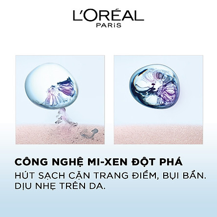 Nước Tẩy Trang L'Oreal 3 In 1 Micellar Làm Sạch Sâu (400ml)