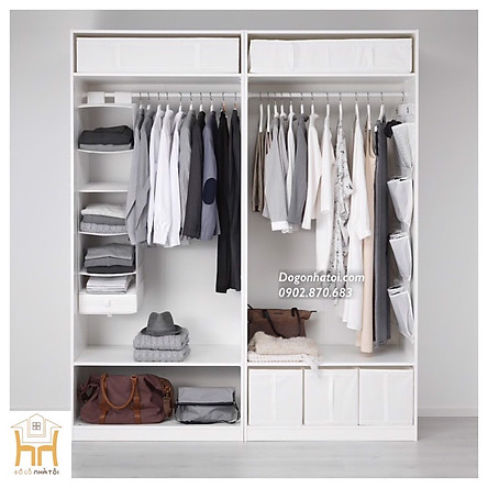 Tủ Quần Ao Gỗ Cong Nghiệp đẹp 4 Canh Mau Trắng Kem Ta3 Tiki Tủ Quần Ao Gỗ Cong Nghiệp đẹp 4 Canh Mau Trắng Kem Ta3 Tiki