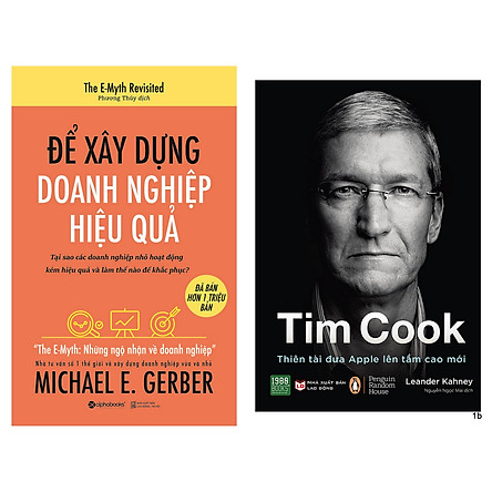 

Combo 2 Cuốn: Để Xây Dựng Doanh Nghiệp Hiệu Quả + Tim Cook Thiên Tài Đưa Apple Lên Tầm Cao Mới