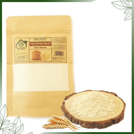 Bột Cám Gạo Nguyên Chất UMIHOME (35g) Dưỡng da loại bỏ mụn, tẩy da chết hiệu quả tại nhà 
