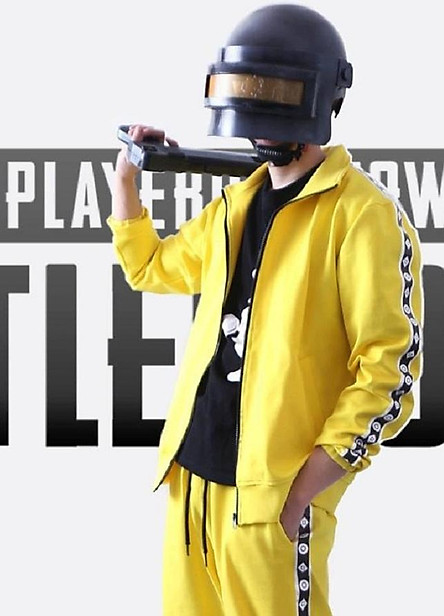 B V NG PUBG COSPLAY PUBG TRACK SUIT BANANA COSPLAY PUBG 