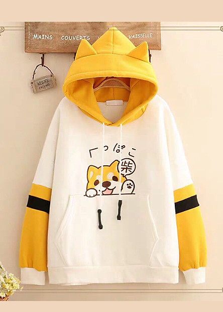 Áo hoodie nam in hình Cún dễ thương - DS40