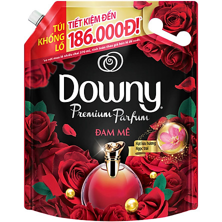 Nước Xả Vải Downy Đam Mê Dạng Túi 3L