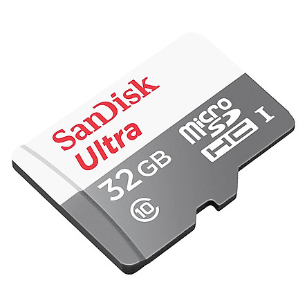 Thẻ Nhớ Micro SDHC SanDisk UHS-1 32GB Class 10  - Hàng Chính Hãng