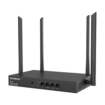 Bộ phát WIFI Tenda w15e ac1200Mps mạng doanh nghiệp 50 user - vùng phủ sóng 300m2 - nhập khẩu