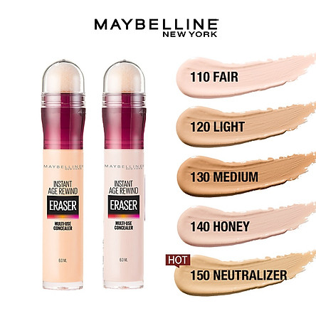 Bút Cushion Che Khuyết Điểm Đa Năng Instant Age Rewind Eraser Multi-use Concealer Maybelline New York 6ml