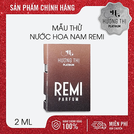 Nước Hoa Nam Remi Hương Thị Phong Cách Cá Tính Cho Phái Mạnh  2 ml