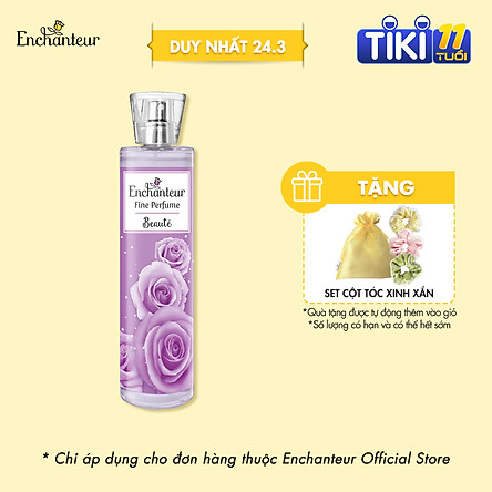 Nước hoa toàn thân cao cấp Enchanteur hương Beauté 100ml