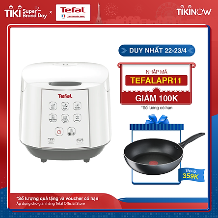 Nồi cơm điện tử Tefal RK733168 - Hàng chính hãng