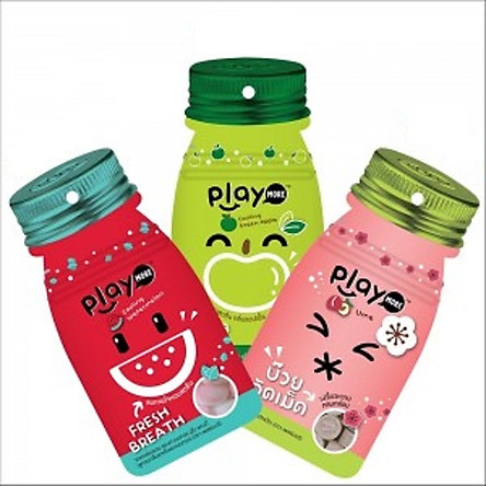 Hộp 12 gói Kẹo ngậm Play more Thái Lan (gói/12gram) | Tiki.vn