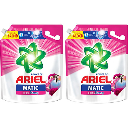 Combo 2 Nước Giặt Ariel Matic Hương Downy 3.2kg