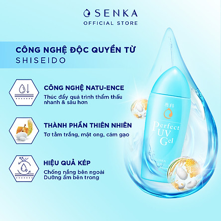 Gel sữa chống nắng Senka Perfect UV Gel 80ml