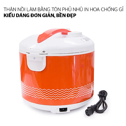 Nồi Cơm Điện Nắp Gài Sunhouse SHD8600 (1.8 Lít) - Hàng Chính Hãng