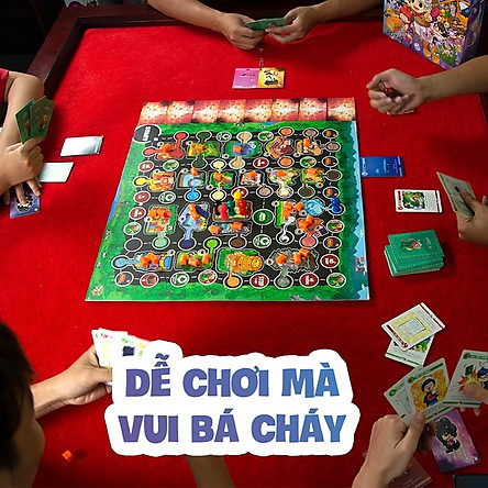 Combo Boardgame Lớp Học Mật Ngữ - Cuộc Đua Sao Chổi và 100 sleeves bọc bài