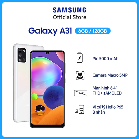 Điện Thoại Samsung Galaxy A31 (128GB/6GB) - Hàng Chính Hãng