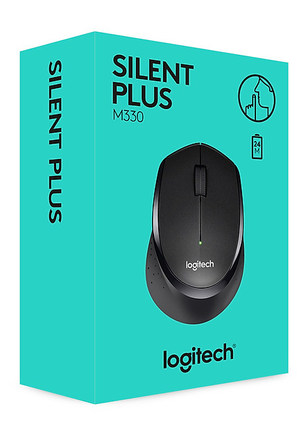 Chuột Không Dây Logitech M330 Silent Plus- Hàng Chính Hãng