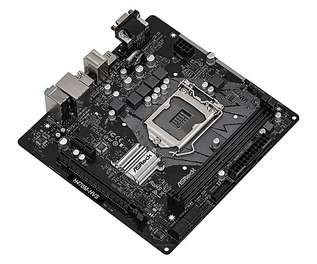 Bo mạch chủ Mainboard Asrock H470M-HVS - Hàng Chính Hãng