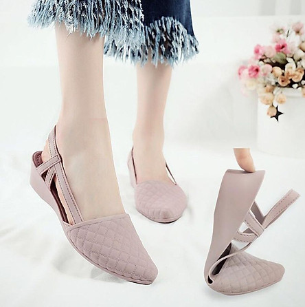 Giày sandal nhựa đi mưa cao cấp siêu nhẹ 5 phân V183