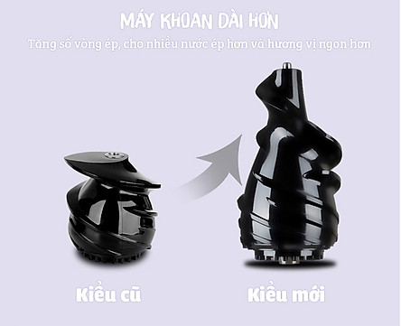 Máy ép chậm cỡ lớn RH-312 ép rau củ hoa quả 95% lượng nước