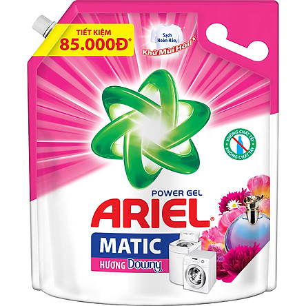 Nước Giặt Ariel Hương Downy Túi 3.2Kg