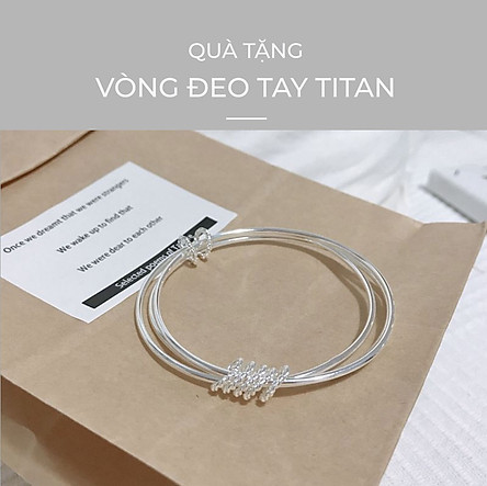 Đồng hồ nữ thời trang Hàn Quốc DOU3407 - Tặng vòng đeo tay Titan