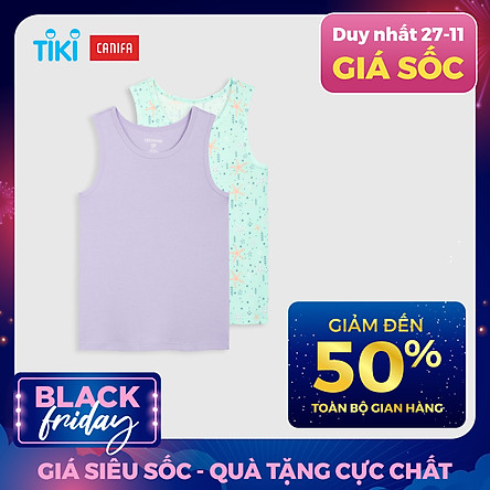 Combo áo mặc nhà bé gái 1LA19S001 Canifa