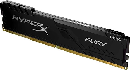 Ram PC Kingston HyperX Fury Black 8GB (1x8GB) Bus 3200MHz DDR4 CL16 Non-ECC HX432C16FB3/8 - Hàng Chính Hãng