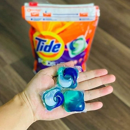 VIÊN GIẶT TIDE PODS HE LAUNDRY DETERGENT PODS 42 VIÊN (MẪU MỚI NHẤT)