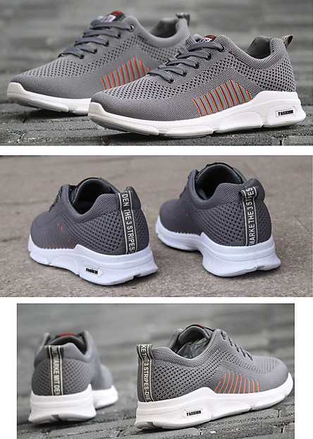 Giày Sneaker Nam GTTN-67 Vải dệt thoáng khí, đế đàn hồi tốt, đi êm chân - Phù hợp cho hoạt động như đi bộ, đi chơi, thể thao, tập gym.