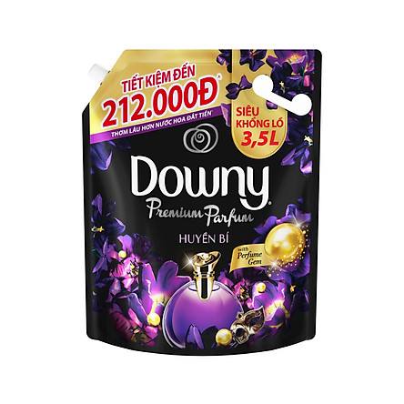 Nước Xả Vải Downy Hương Nước Hoa Huyền Bí (3.5L/ Túi)