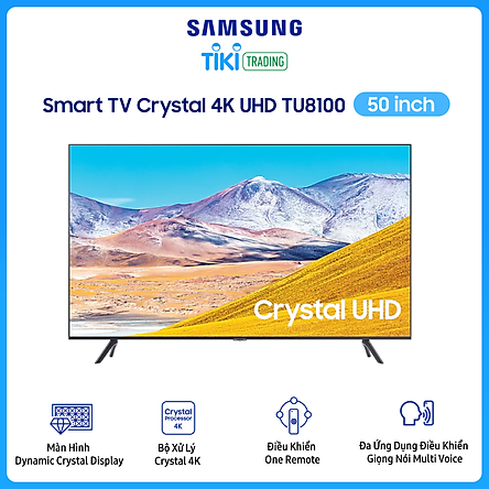Smart Tivi Samsung 4K 50 inch UA50TU8100