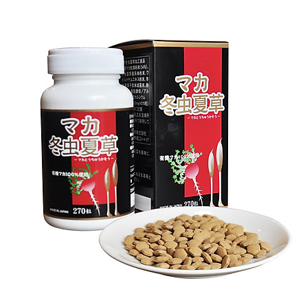 Thực phẩm chức năng Maca & Đông trùng hạ thảo 