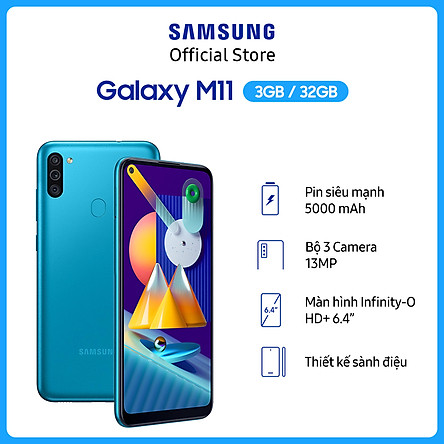 Điện Thoại Samsung Galaxy M11 (3GB/32GB) - Hàng Chính Hãng