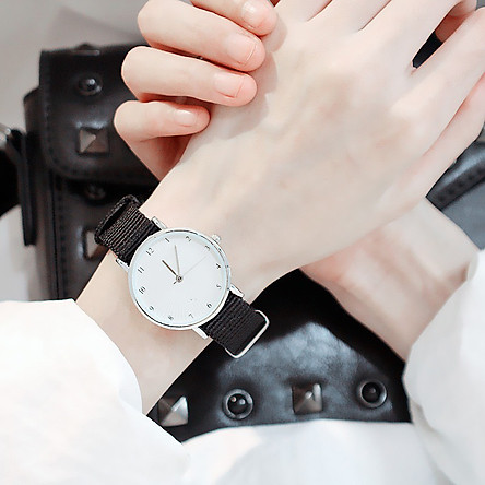  Đồng hồ đeo tay nam nữ unisex dây dù thời trang thanh lịch DH.42