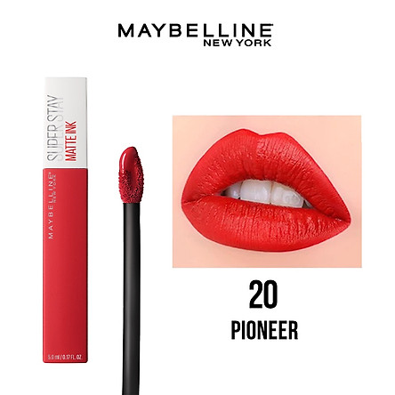 Son Kem Lì 16h Lâu Trôi Maybelline New York Super Stay Matte Ink Lipstick 5ml