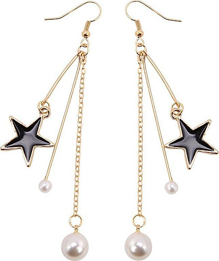 Bong Tai Bạc Hinh Ngoi Sao đinh Kem Ngọc Trai Tiki Bong Tai Bạc Hinh Ngoi Sao đinh Kem Ngọc Trai Tiki