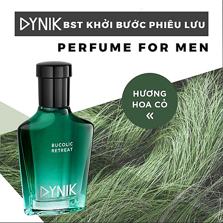 Nước Hoa Nam DYNIK Thư Giãn Đồng Xanh- Hương Thảo Mộc Thanh Khiết 50ml