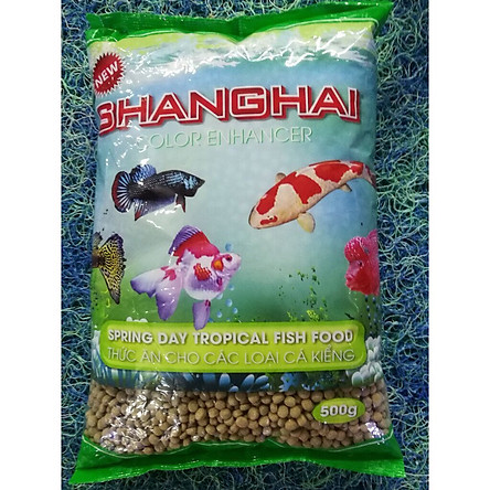 thức ăn cho cá Shanghai 500g