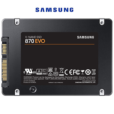 Ổ Cứng gắn trong SSD Samsung 870 EVO 2.5 inch sata III - Hàng Nhập Khẩu