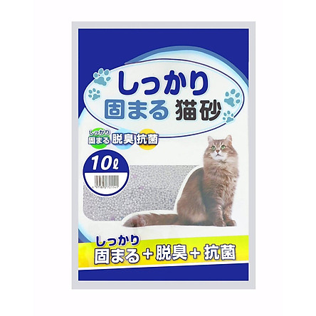 Cát vệ sinh cho mèo - Cát Nhật 10L