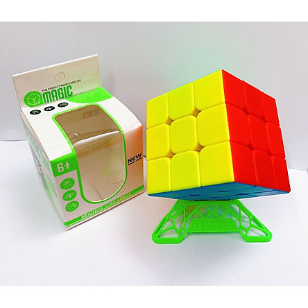 Rubik 3x3 kèm chân đế cao cấp